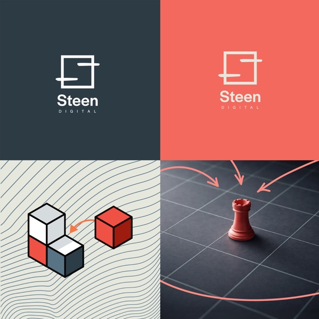 Steen Digital identity system — logo and visual language