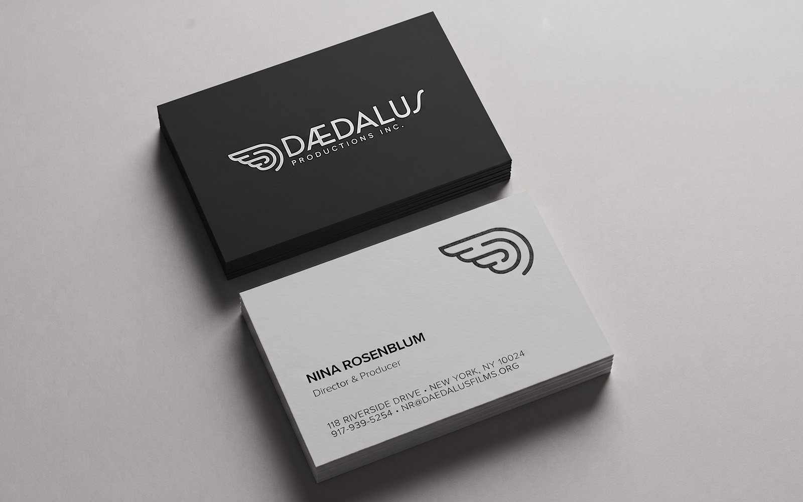 Placeholder for Daedalus Productions logo application